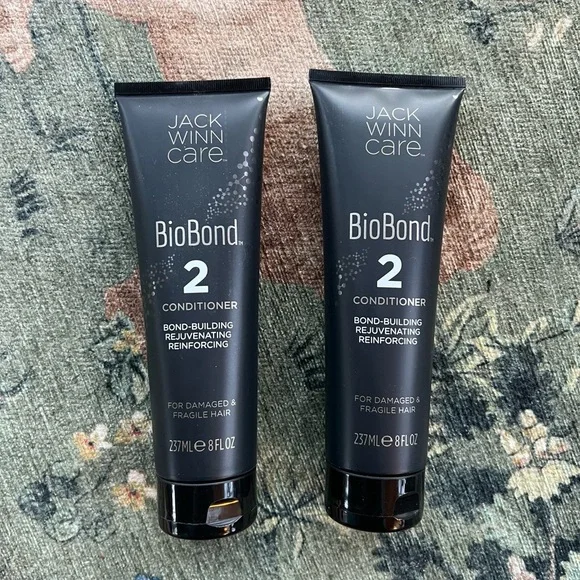 NEW (2) Bundle Of Jack Winn Care BioBond Bond 2 Conditioner for Damaged Hair 8oz - Picture 1 of 2
